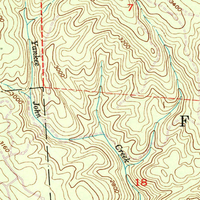 United States Geological Survey Slate Mountain, CA (1950, 24000-Scale) digital map