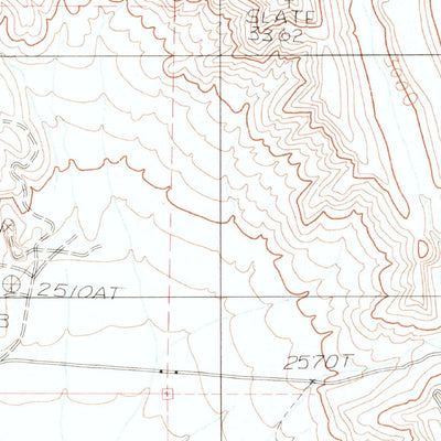 United States Geological Survey Slate Range Crossing, CA (1982, 24000-Scale) digital map