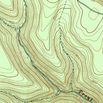 United States Geological Survey Slate Run, PA (1946, 24000-Scale) digital map