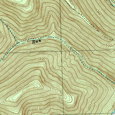 United States Geological Survey Slate Run, PA (1994, 24000-Scale) digital map