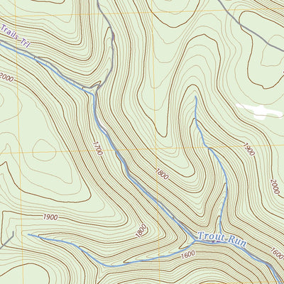 United States Geological Survey Slate Run, PA (2023, 24000-Scale) digital map