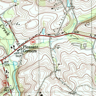 United States Geological Survey Slatedale, PA (1999, 24000-Scale) digital map