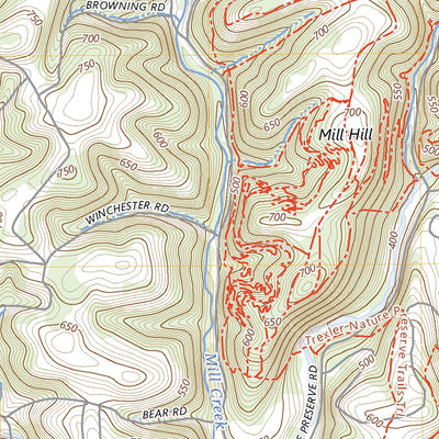 United States Geological Survey Slatedale, PA (2023, 24000-Scale) digital map