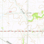 United States Geological Survey Slater, IA (1975, 24000-Scale) digital map