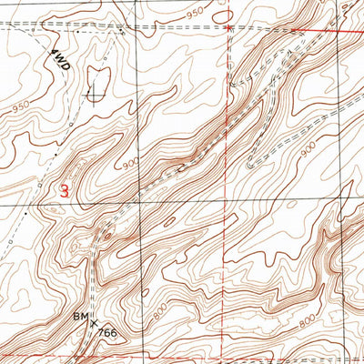 United States Geological Survey Slater, WA (1991, 24000-Scale) digital map