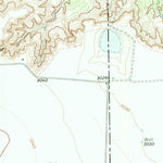 United States Geological Survey Slaton NE, TX (1965, 24000-Scale) digital map