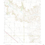United States Geological Survey Slaton NE, TX (2022, 24000-Scale) digital map