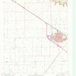 United States Geological Survey Slaton, TX (1965, 24000-Scale) digital map