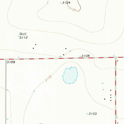 United States Geological Survey Slaton, TX (1965, 24000-Scale) digital map