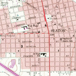 United States Geological Survey Slaton, TX (1965, 24000-Scale) digital map