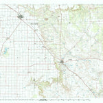 United States Geological Survey Slaton, TX (1986, 100000-Scale) digital map