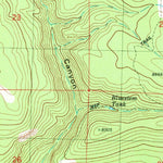 United States Geological Survey Slaughter Mesa, NM (1981, 24000-Scale) digital map