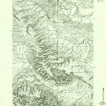United States Geological Survey Slaughter Reservoir, SD-WY (1954, 24000-Scale) digital map
