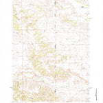 United States Geological Survey Slaughter Reservoir, SD-WY (1984, 24000-Scale) digital map