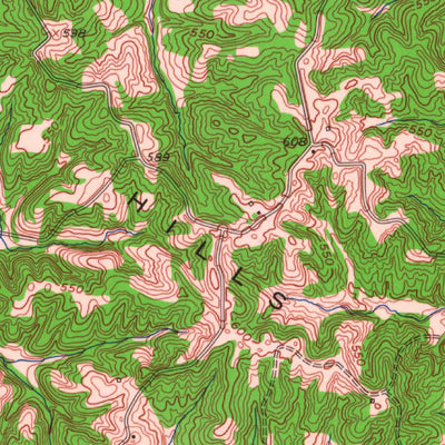 United States Geological Survey Slaughters, KY (1954, 24000-Scale) digital map