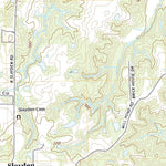 United States Geological Survey Slayden, MS (2021, 24000-Scale) digital map