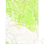 United States Geological Survey Sled Springs, OR (1957, 62500-Scale) digital map