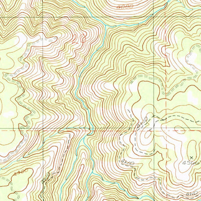 United States Geological Survey Sled Springs, OR (1990, 24000-Scale) digital map