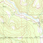 United States Geological Survey Sled Springs, OR (1990, 24000-Scale) digital map