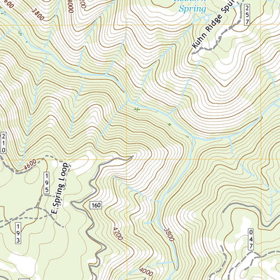 United States Geological Survey Sled Springs, OR (2020, 24000-Scale) digital map