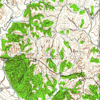 United States Geological Survey Sledge, MS (1932, 62500-Scale) digital map