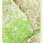 United States Geological Survey Sledge, MS (1935, 62500-Scale) digital map