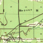 United States Geological Survey Sledge, MS (1939, 62500-Scale) digital map