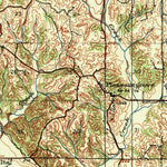 United States Geological Survey Sledge, MS (1939, 62500-Scale) digital map
