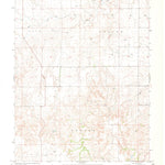 United States Geological Survey Sleeping Bear Creek NW, OK (1970, 24000-Scale) digital map