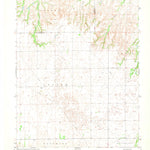 United States Geological Survey Sleeping Bear Creek SE, OK (1970, 24000-Scale) digital map