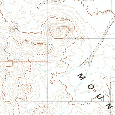 United States Geological Survey Sleeping Beauty, CA (1982, 24000-Scale) digital map