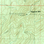 United States Geological Survey Sleeping Giant, AL (1987, 24000-Scale) digital map