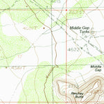 United States Geological Survey Sleeping Lady Hills, NM (1985, 24000-Scale) digital map