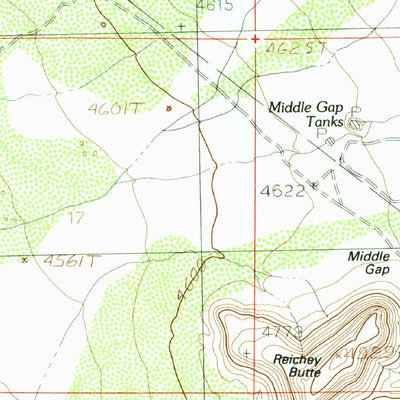 United States Geological Survey Sleeping Lady Hills, NM (1985, 24000-Scale) digital map
