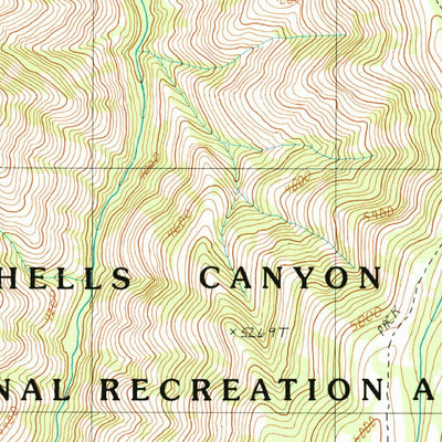 United States Geological Survey Sleepy Ridge, OR (1990, 24000-Scale) digital map
