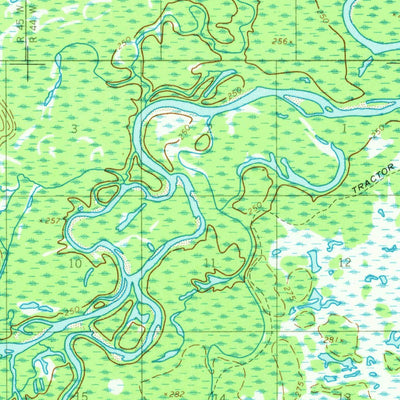 United States Geological Survey Sleetmute A-4, AK (1954, 63360-Scale) digital map