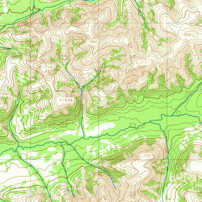 United States Geological Survey Sleetmute A-8, AK (1954, 63360-Scale) digital map