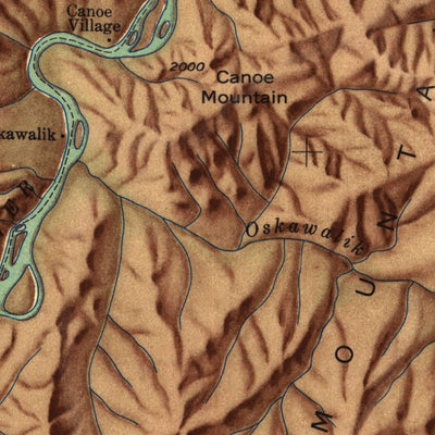 United States Geological Survey Sleetmute, AK (1950, 250000-Scale) digital map