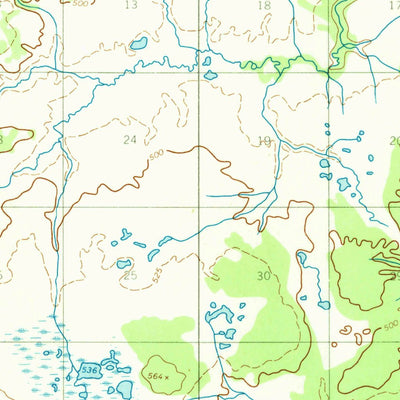 United States Geological Survey Sleetmute B-1, AK (1954, 63360-Scale) digital map