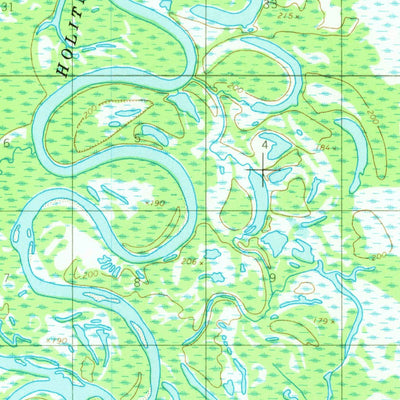 United States Geological Survey Sleetmute B-3, AK (1954, 63360-Scale) digital map