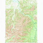 United States Geological Survey Sleetmute B-7, AK (1954, 63360-Scale) digital map