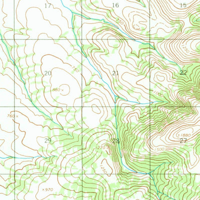 United States Geological Survey Sleetmute B-8, AK (1954, 63360-Scale) digital map