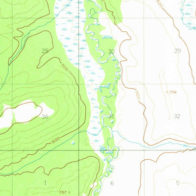 United States Geological Survey Sleetmute C-5, AK (1954, 63360-Scale) digital map