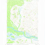 United States Geological Survey Sleetmute C-8, AK (1954, 63360-Scale) digital map