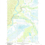 United States Geological Survey Sleetmute D-1, AK (1954, 63360-Scale) digital map