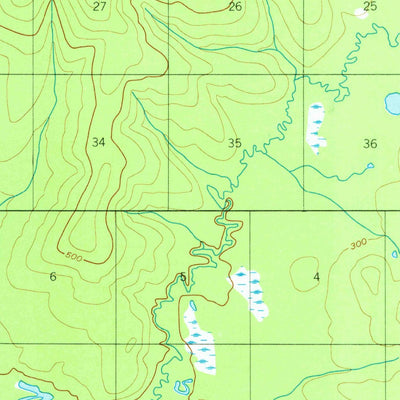 United States Geological Survey Sleetmute D-2, AK (1954, 63360-Scale) digital map
