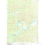 United States Geological Survey Sleetmute D-6, AK (1954, 63360-Scale) digital map