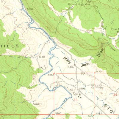 United States Geological Survey Slick Rock, CO (1960, 62500-Scale) digital map