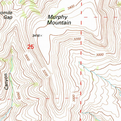 United States Geological Survey Slickear Mountain, OR (1995, 24000-Scale) digital map