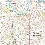 United States Geological Survey Slickear Mountain, OR (1995, 24000-Scale) digital map